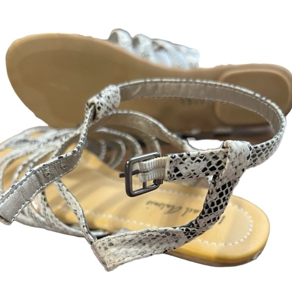 Michael Antonio Reptile Print Gladiator Stye Sandals Size 8 - Picture 7 of 12